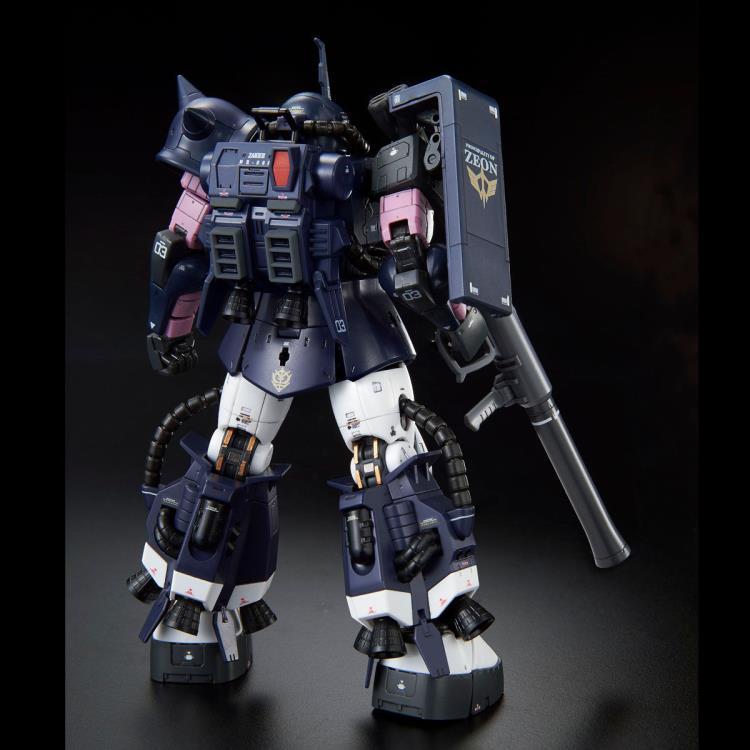 Gundam RG 1/144 Zaku II (Black Tri-Stars) Exclusive Model Kit Gallery Image 4