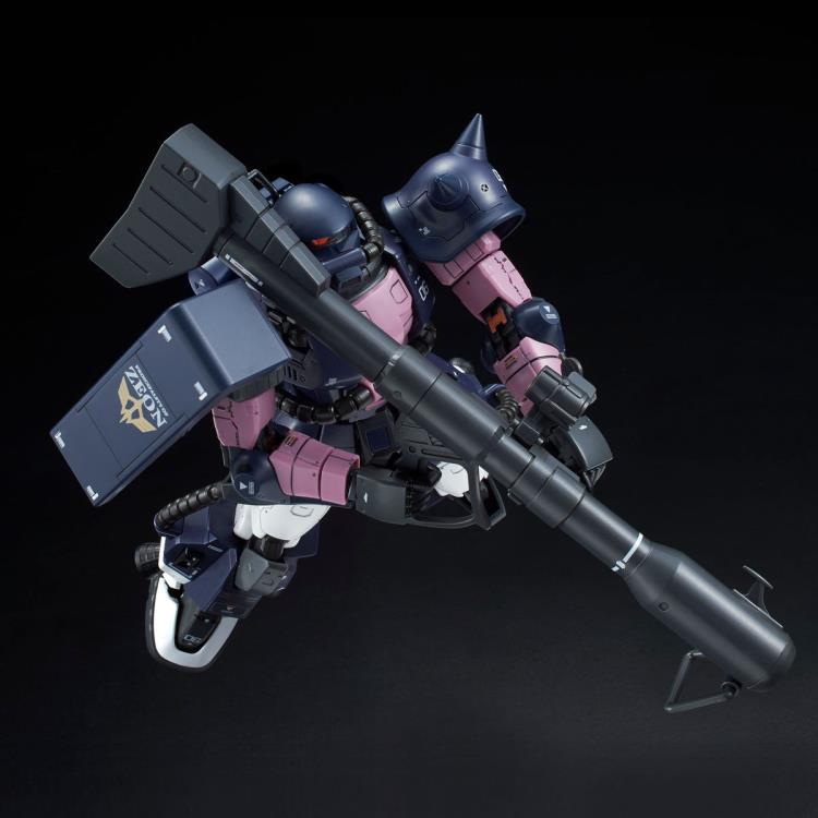 Gundam RG 1/144 Zaku II (Black Tri-Stars) Exclusive Model Kit Gallery Image 6