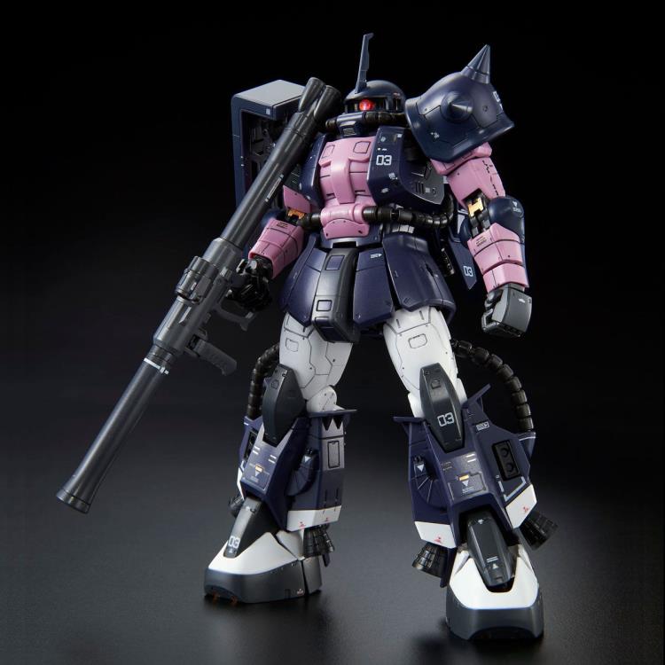 Gundam RG 1/144 Zaku II (Black Tri-Stars) Exclusive Model Kit Gallery Image 3