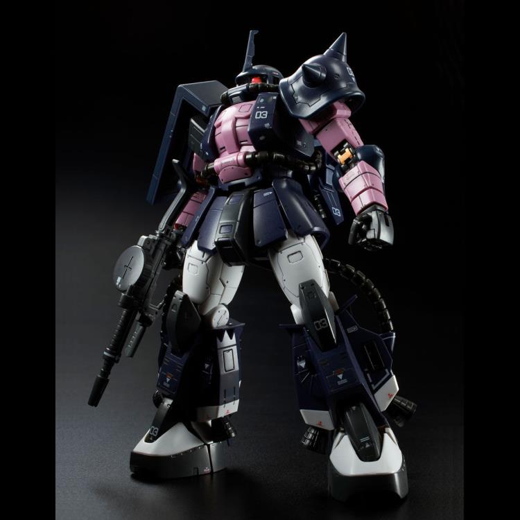 Gundam RG 1/144 Zaku II (Black Tri-Stars) Exclusive Model Kit Gallery Image 7