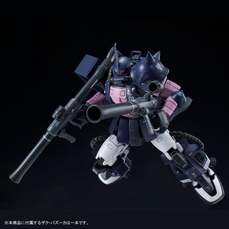 Gundam RG 1/144 Zaku II (Black Tri-Stars) Exclusive Model Kit Gallery Image 8