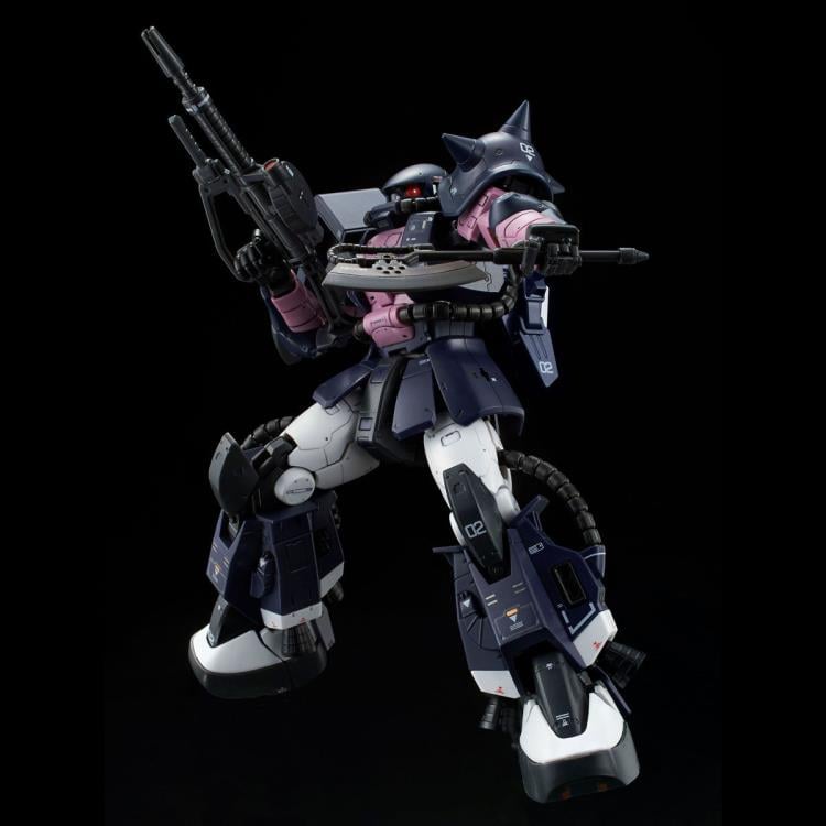 Gundam RG 1/144 Zaku II (Black Tri-Stars) Exclusive Model Kit Gallery Image 5