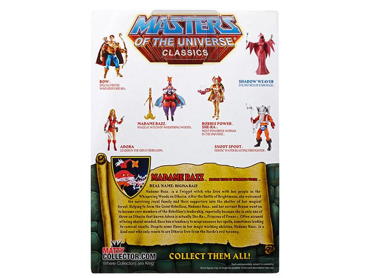 Masters of the Universe Classics Madame Razz & Broom (Club Etheria) Gallery Image 4