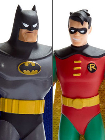 Batman: The Animated Series Batman & Robin Bendable Figure Two-Pack