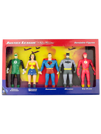 Justice League: The New Frontier Bendable Figure Box Set Gallery Image 2