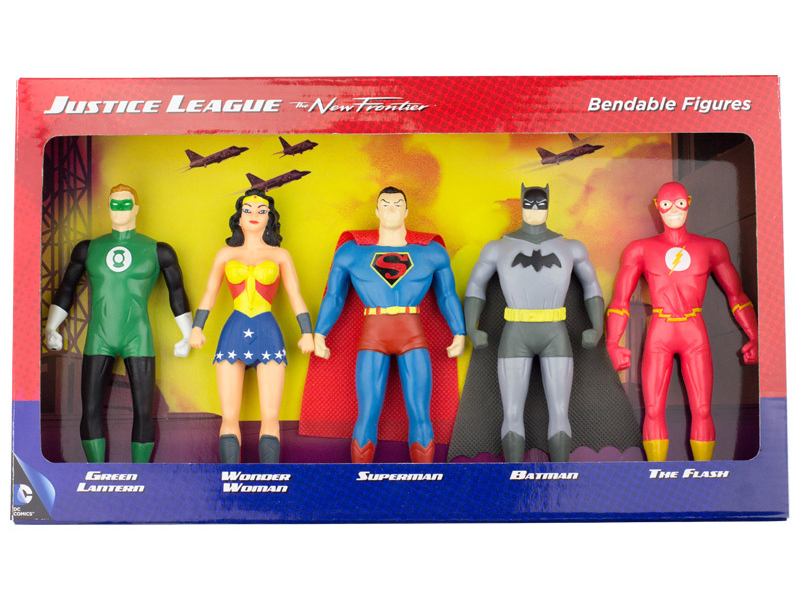 Justice League: The New Frontier Bendable Figure Box Set Gallery Image 3