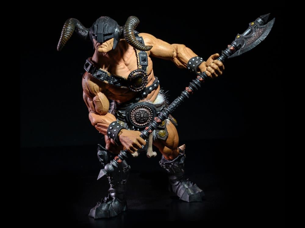Mythic Legions: Siege At Bjorngar Bolthor The Tower (House of the Noble Bear) Ogre-Scale Action Figure Gallery Image 4