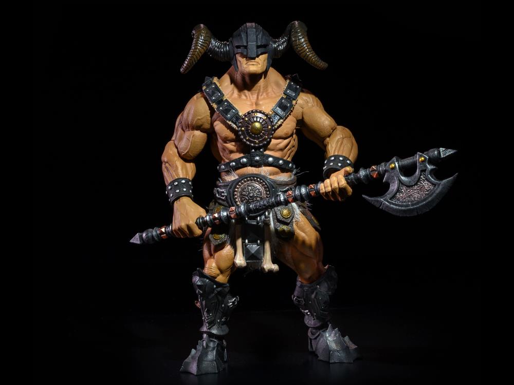 Mythic Legions: Siege At Bjorngar Bolthor The Tower (House of the Noble Bear) Ogre-Scale Action Figure Gallery Image 3