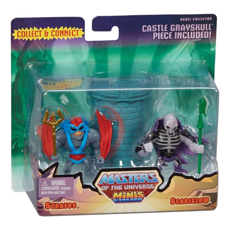 Masters of the Universe Minis Stratos & Scare Glow Gallery Image 5