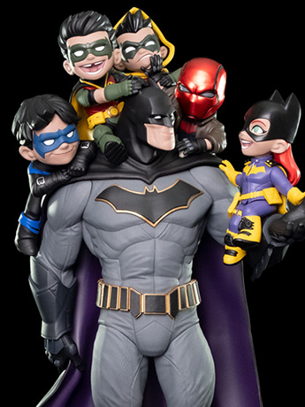 DC Comics Q-Master Batman Family BBTS Shared Exclusive Artist's Signature Edition Diorama Gallery Image 2