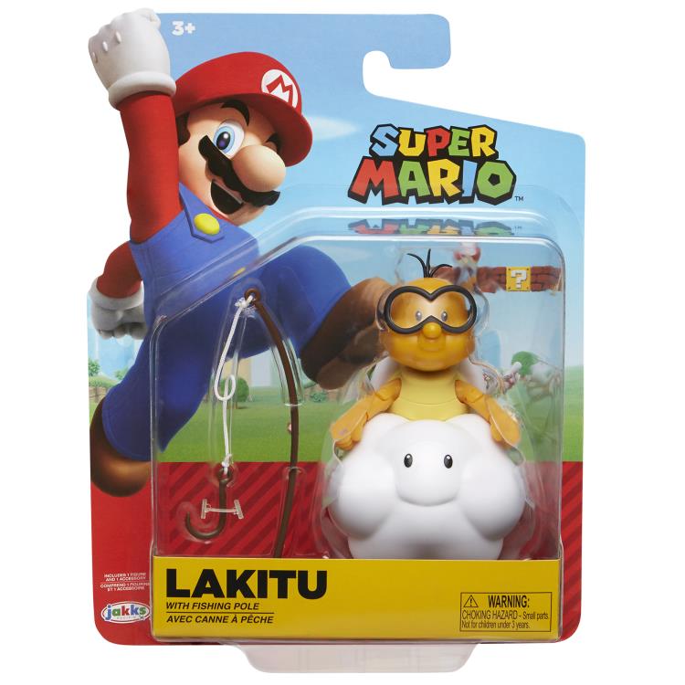 World of Nintendo Lakitu 4-Inch Scale Figure Gallery Image 4