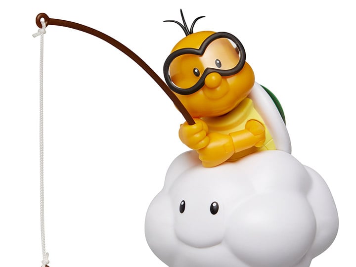 World of Nintendo Lakitu 4-Inch Scale Figure Gallery Image 1