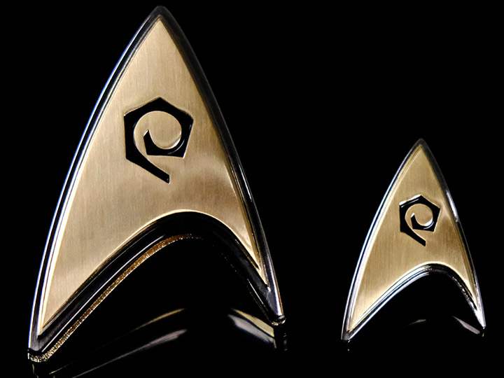 Star Trek: Discovery Enterprise Operations Badge & Pin Set Gallery Image 1
