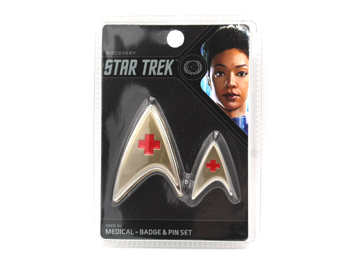 Star Trek: Discovery Enterprise Medical Badge & Pin Set Gallery Image 1