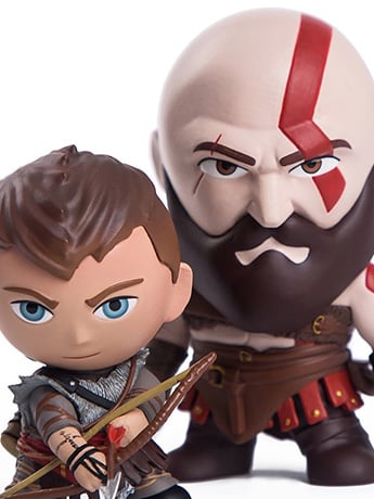 God of War Kratos & Atreus Mini Figure Two-Pack Gallery Image 2