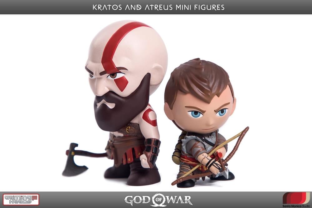 God of War Kratos & Atreus Mini Figure Two-Pack Gallery Image 5