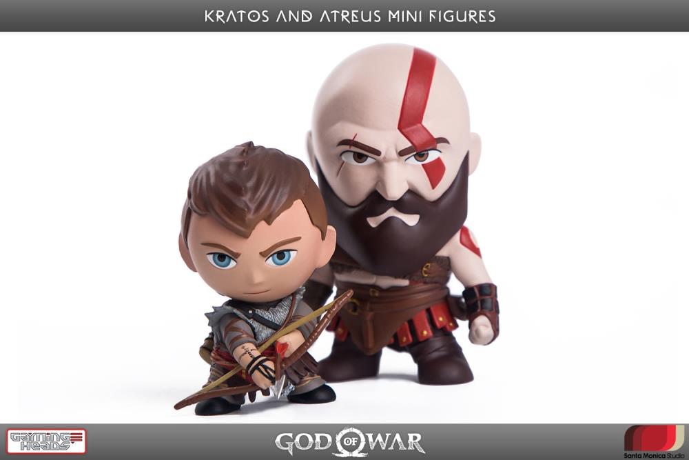 God of War Kratos & Atreus Mini Figure Two-Pack Gallery Image 6