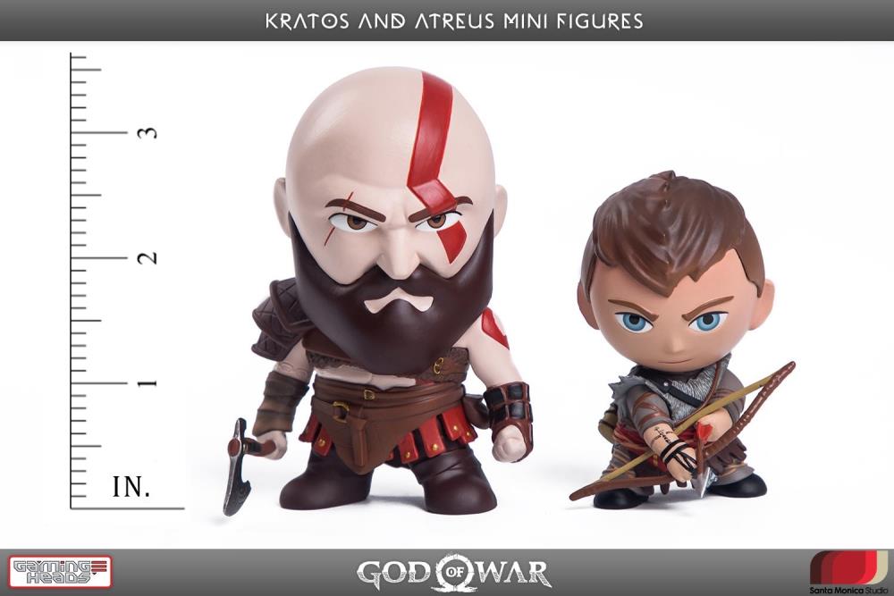 God of War Kratos & Atreus Mini Figure Two-Pack Gallery Image 7