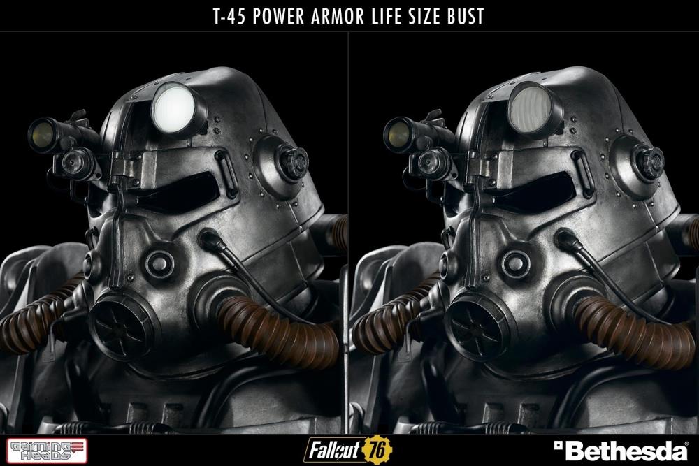 Fallout 76 T-45 Power Armor Life-Size Limited Edition Bust Gallery Image 12