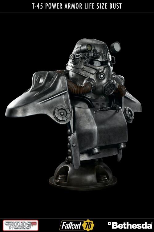 Fallout 76 T-45 Power Armor Life-Size Limited Edition Bust Gallery Image 5