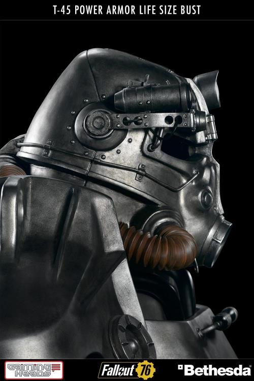 Fallout 76 T-45 Power Armor Life-Size Limited Edition Bust Gallery Image 8