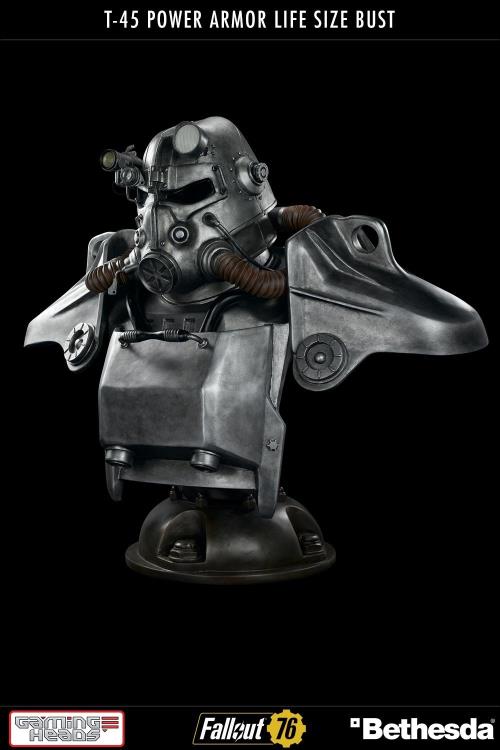 Fallout 76 T-45 Power Armor Life-Size Limited Edition Bust Gallery Image 3