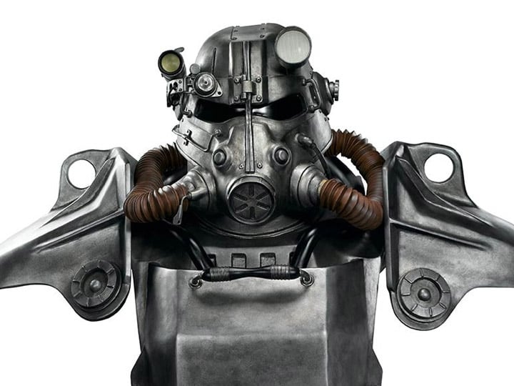 Fallout 76 T-45 Power Armor Life-Size Limited Edition Bust Gallery Image 1