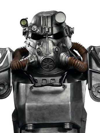 Fallout 76 T-45 Power Armor Life-Size Limited Edition Bust Gallery Image 2