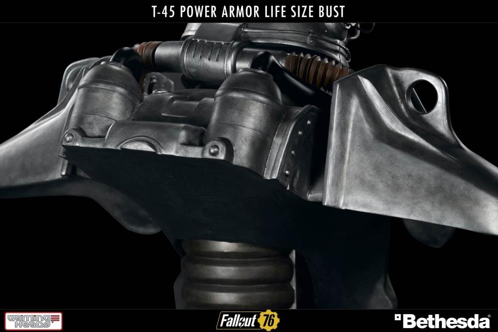 Fallout 76 T-45 Power Armor Life-Size Limited Edition Bust Gallery Image 9