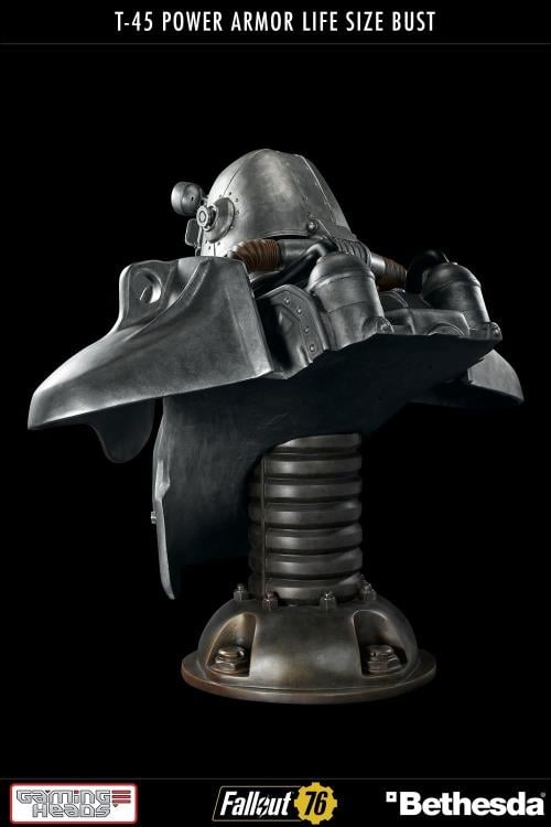 Fallout 76 T-45 Power Armor Life-Size Limited Edition Bust Gallery Image 6