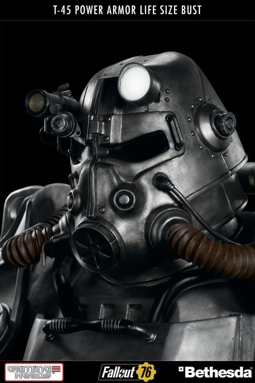 Fallout 76 T-45 Power Armor Life-Size Limited Edition Bust Gallery Image 10