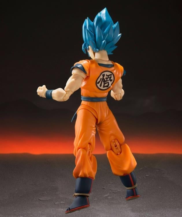 Dragon Ball Super: Broly S.H.Figuarts Super Saiyan God Super Saiyan Goku Action Figure Gallery Image 9