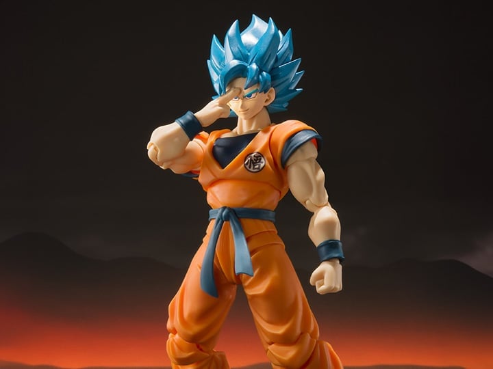 Dragon Ball Super: Broly S.H.Figuarts Super Saiyan God Super Saiyan Goku Action Figure Gallery Image 1
