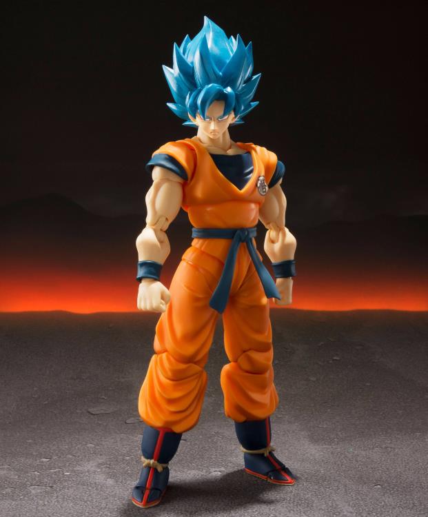 Dragon Ball Super: Broly S.H.Figuarts Super Saiyan God Super Saiyan Goku Action Figure Gallery Image 4
