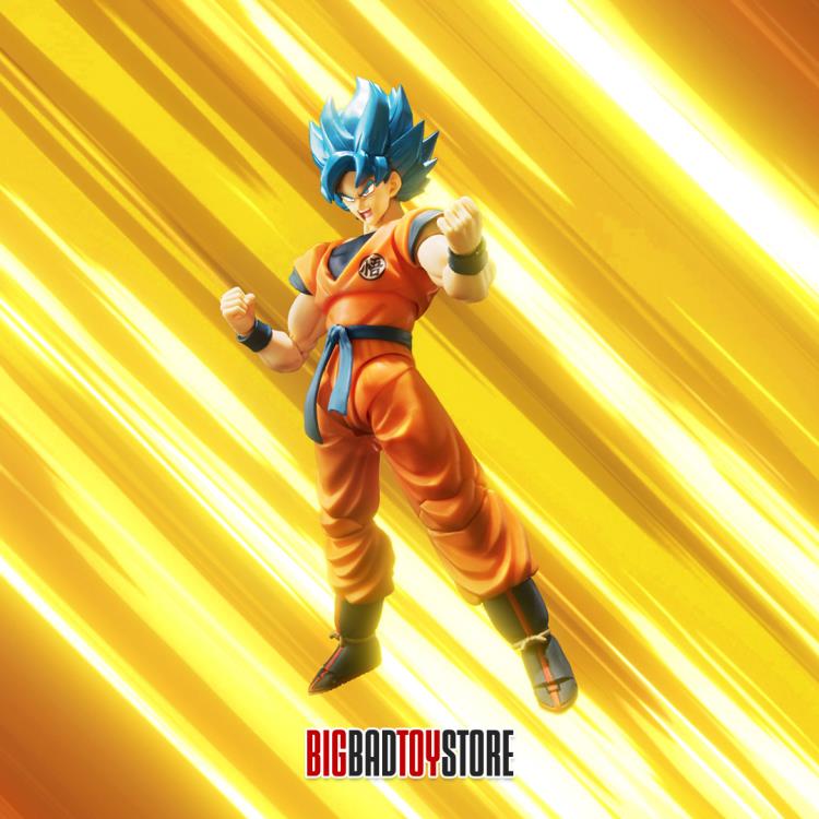 Dragon Ball Super: Broly S.H.Figuarts Super Saiyan God Super Saiyan Goku Action Figure Gallery Image 3