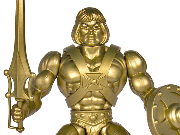 Masters of the Universe Vintage He-Man (Gold Statue) Gallery Image 1