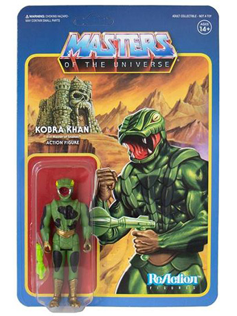 Masters of the Universe ReAction Kobra Khan (Camo Colorway) Power-Con 2018 Exclusive Gallery Image 2
