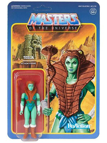 Masters of the Universe ReAction Teela (Goddess Colorway) Power-Con 2018 Exclusive
