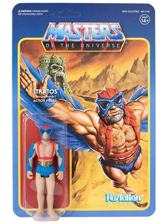 Masters of the Universe ReAction Stratos (Mini Comic Colorway) Power-Con 2018 Exclusive