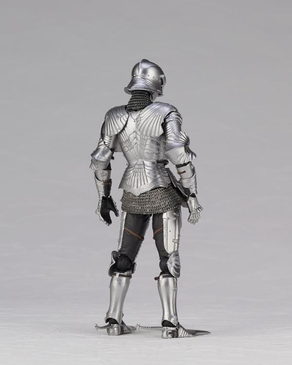 KT Project KT-027 Takeya Shiki Jizai Okimono Kitaro 15th Century Gothic Equestrian Armor (Silver) Gallery Image 16