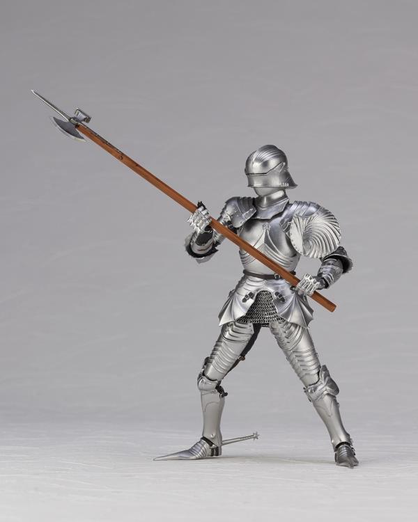 KT Project KT-027 Takeya Shiki Jizai Okimono Kitaro 15th Century Gothic Equestrian Armor (Silver) Gallery Image 15