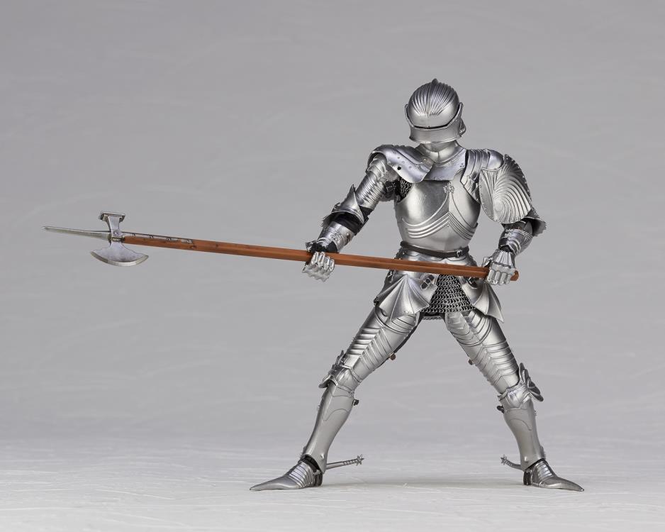 KT Project KT-027 Takeya Shiki Jizai Okimono Kitaro 15th Century Gothic Equestrian Armor (Silver) Gallery Image 18