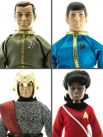 Star Trek: The Original Series Set of 4 Mego 8" Figures Gallery Image 2