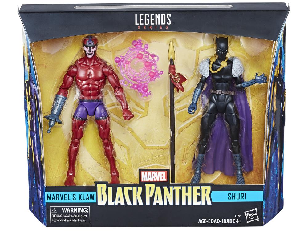 Black Panther Marvel Legends Shuri & Marvel’s Klaw Two-Pack Gallery Image 11