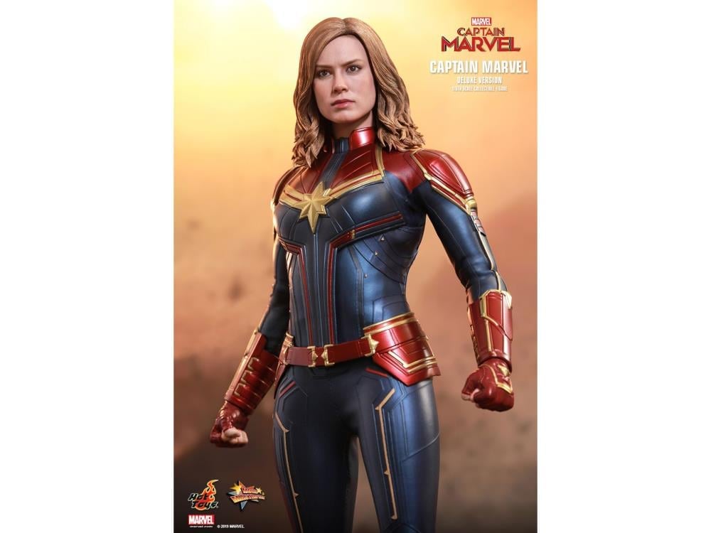 ホットトイズ キャプテンマーベル デラックス版 MMS522 新品未開封 Captain Marvel MMS522 Captain Marvel (Deluxe) 1/6th Scale