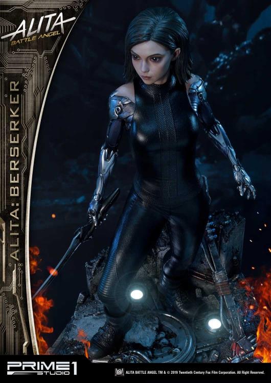 Alita: Battle Angel Premium Masterline Alita (Berserker) 1/4 Scale Statue Gallery Image 12