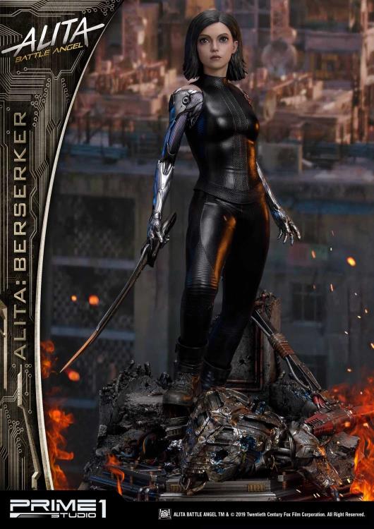 Alita: Battle Angel Premium Masterline Alita (Berserker) 1/4 Scale Statue Gallery Image 16