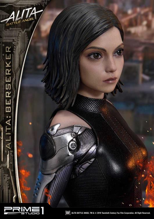 Alita: Battle Angel Premium Masterline Alita (Berserker) 1/4 Scale Statue Gallery Image 9
