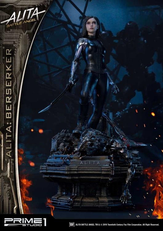 Alita: Battle Angel Premium Masterline Alita (Berserker) 1/4 Scale Statue Gallery Image 7