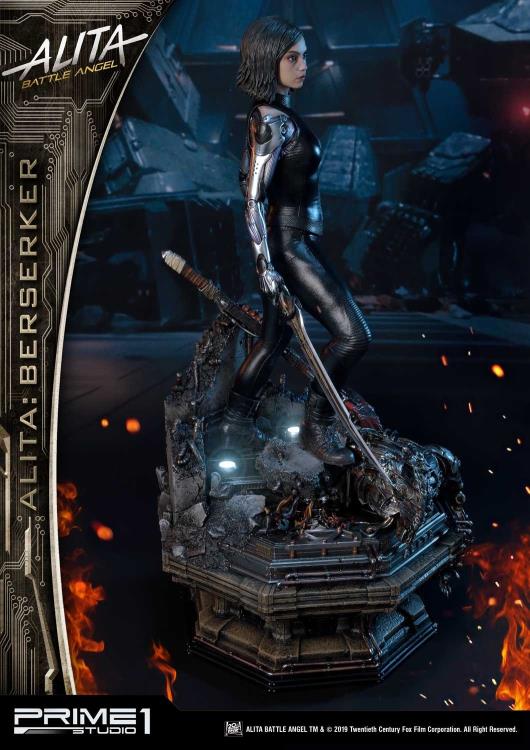 Alita: Battle Angel Premium Masterline Alita (Berserker) 1/4 Scale Statue Gallery Image 4